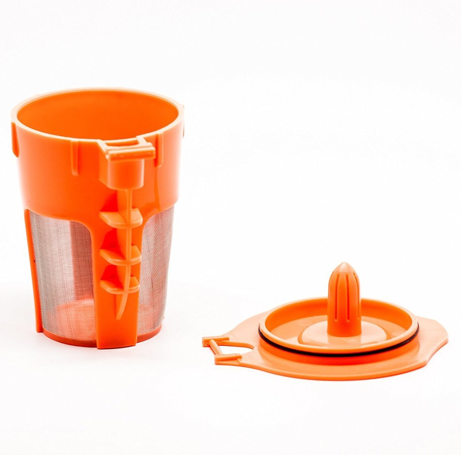 Coco K Cupz (3 Pack) &ndash; Reusable & Refillable &ndash; LARGE 5 Cup Brew Carafe K-Cups Tea/Coffee Pod Filters &ndash; Fits Keurig... N5