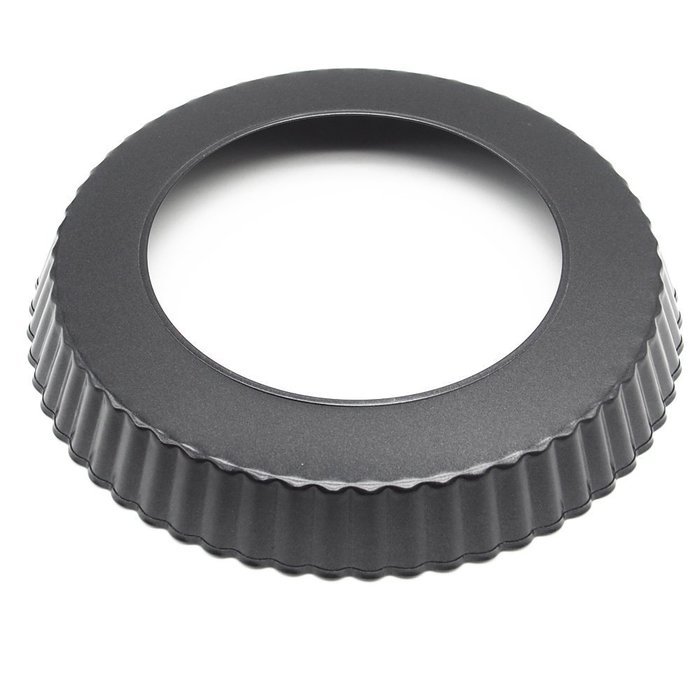 Wenwins nonstick bottom tart pan pie pan quiche pan 9 inch black N5