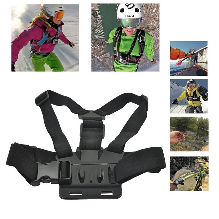 YFY 14-In-1 Basic Outdoor Sports Accessories Kit for GoPro Hero Cameras,SJ Cam, Xiaomi Yi,Sport Acion Camera N3