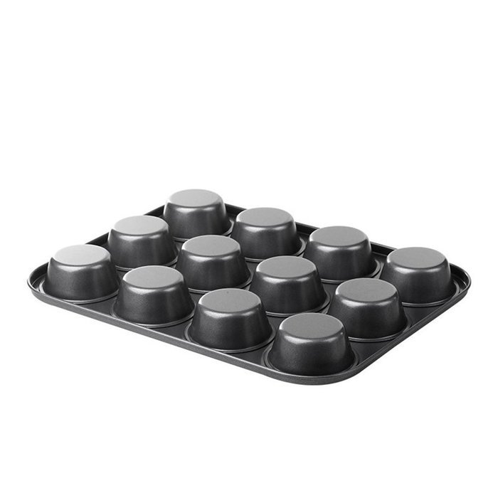 MyLifeUNIT Nonstick Bakeware 12-Cup Cupcake Muffin Pan N6