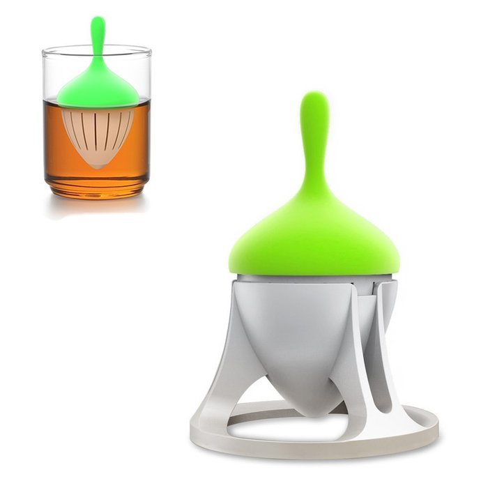 Gyro Design Tea Strainer, fuway Loose Tea Leaf Infuser, Tea Filter, [Food-Grade] Silicone / PP Material Tea Tools... N7