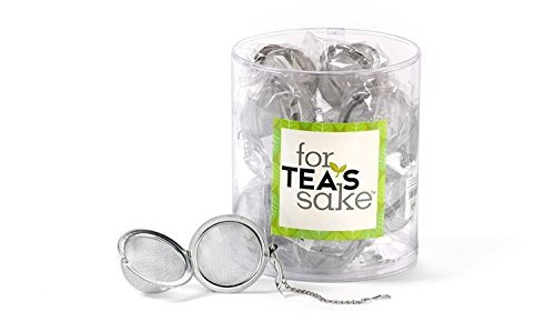 For Tea's Sake Stainless Steel Tea Steeping Ball (Listing Is for One Steeping Ball Only)