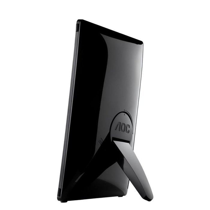 AOC E1649FWU - 16" USB-Powered Portable LED Monitor - Glossy Black (Certified Refurbished) N2