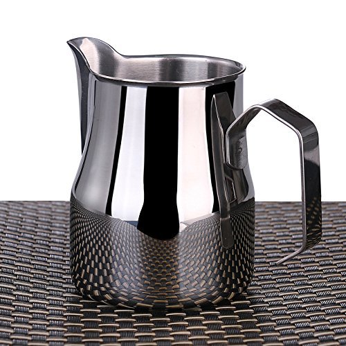 Shopline Stainless Steel SUS304 Espresso Coffee Milk Frothing Pitcher (25.4 oz) N4
