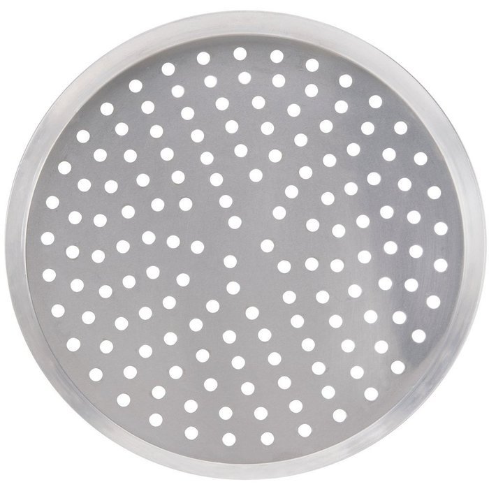 American Metalcraft CAR12P 12" Perforated Heavy Weight Aluminum CAR Pizza Pan