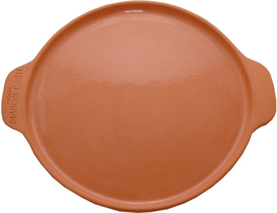 Mason Cash Unglazed Terracotta Baking Stone, 14 by 12 by 3/4 Inches