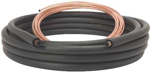 MUELLER INDUSTRIES STANDARD AIR CONDITIONER LINE SET, 3/8 IN. LIQUID LINE X 7/8 IN. SUCTION LINE WITH 3/4 IN....