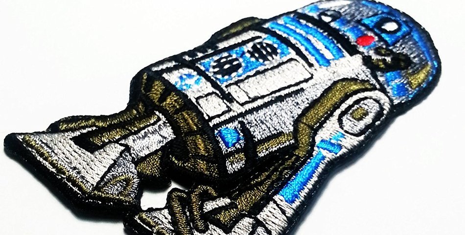 Star Wars - R2-d2 - Droid - Embroidered Iron on or Sew on Patch By Botan N2