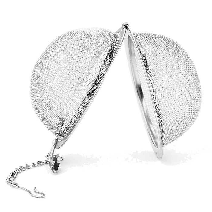 Gosear 2 PCS Stainless Steel Mesh Tea Ball Interval Strainer Filter Infuser Ball N6