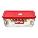 Pyrex Baking Dish With Lid 11 CUP (Pack of 4)