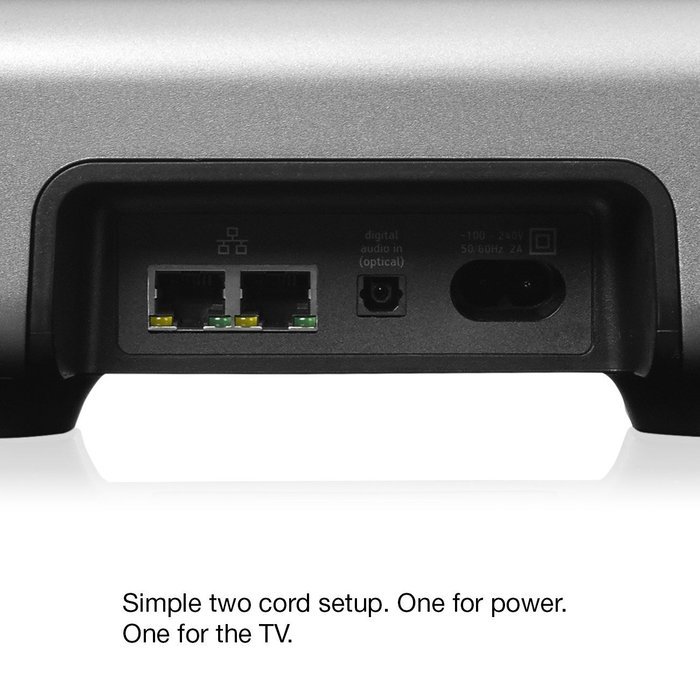 Sonos PLAYBAR TV Soundbar/ Wireless Streaming TV and Music Speaker N8