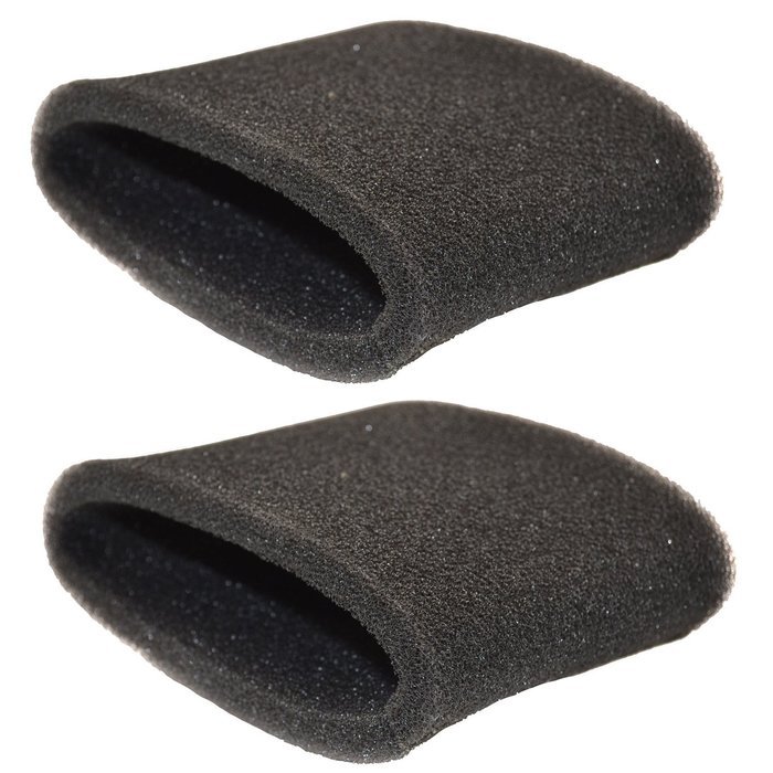 HQRP 2-pack Foam Filter Sleeve for Shop-Vac P12S, H87S, E87S, QPSH, QPMH, QMH, QSH series Wet / Dry Vacuum + HQRP... N2