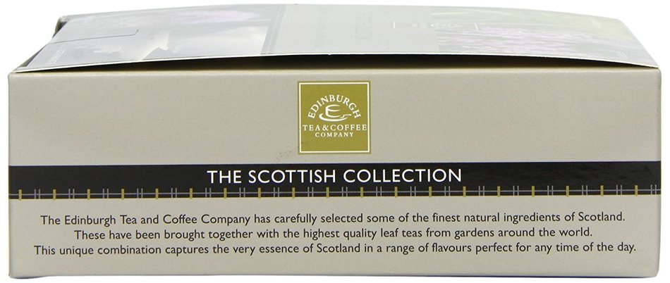 Edinburgh Tea & Coffee Company, The Scottish Collection 4-Flavor Variety Pack, 40-Count Tea Sachets N3