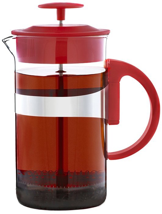 Barista Cafetiere French Press by Kaffe Maestro (Small - 11.8 oz, Black) N18