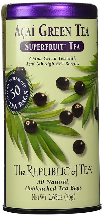 The Republic of Tea, Acai Green Tea, 50-Count