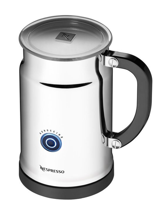 Nespresso A+GCC1-US-BK-NE VertuoLine Evoluo Deluxe Coffee & Espresso Maker with Aeroccino Plus Milk Frother, Black N6