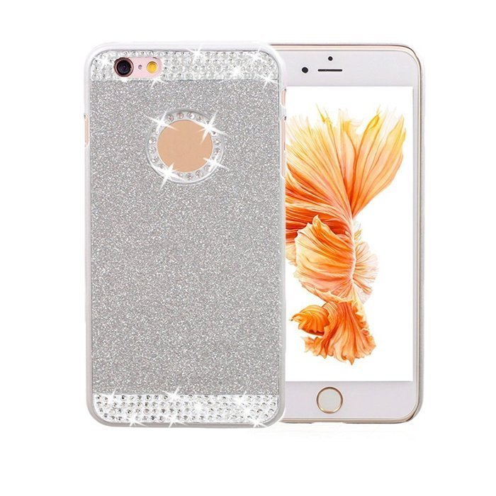iPhone 7 Plus Case,Inspirationc Beauty Luxury Diamond Hybrid Glitter Bling PC Hard Shiny Sparkling with Crystal... N2