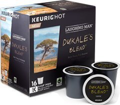 Laughing Man Dukale's Blend Coffee Keurig K-Cups, 96 Count