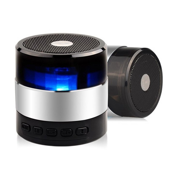 Deli Mini Bluetooth Lound Speaker - Portable Multimedia Speaker Wireless Stereo Soundbox Handsfree Subwoofer Built... N7