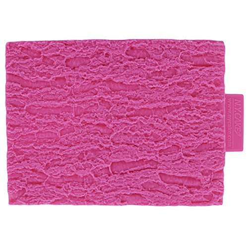 NY Cake Fondant Impression Mat, Tree Bark Design- Silicone N2