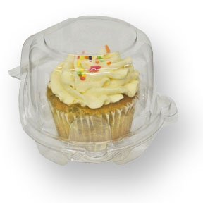 Clear Cupcake Muffin Single Individual Dome Container Box Plastic 20 Pieces, Garden, Lawn, Maintenance