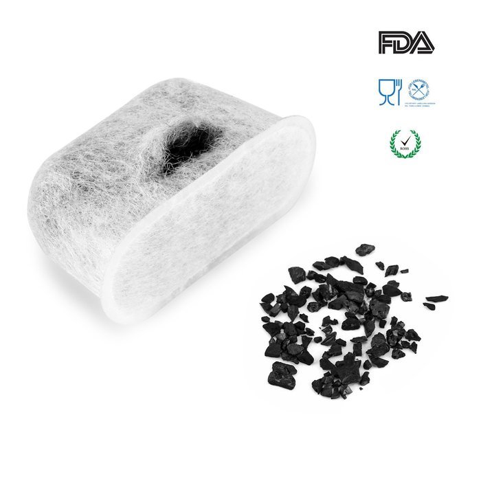 Sekmet Replacement Charcoal Water Filters for Cuisinart Coffee Makers