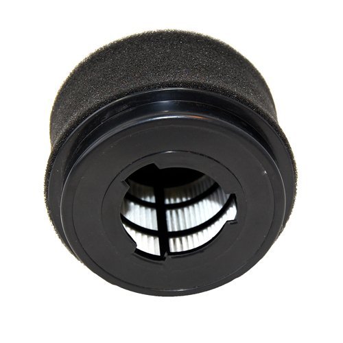 HQRP HEPA Post Motor Media Filter + H12 Circular Filter for Bissell CleanView Helix Vacuum 95P1, 82H1 + HQRP Coaster