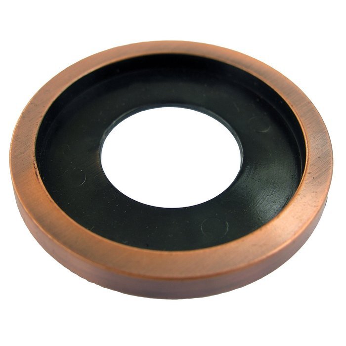 LASCO 70008AC Beauty Trim Ring for Fireplace Log Lighter Valve Flange, Antique Copper