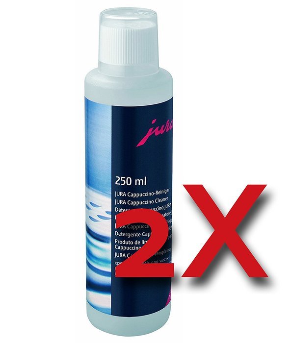 JURA Cappucino Cleaner 250ml x 2 Pack (500ml) N2