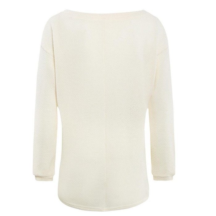 Knitted Pullover,Morecome Women Long SleeveLoose Sweater Knitwear N10