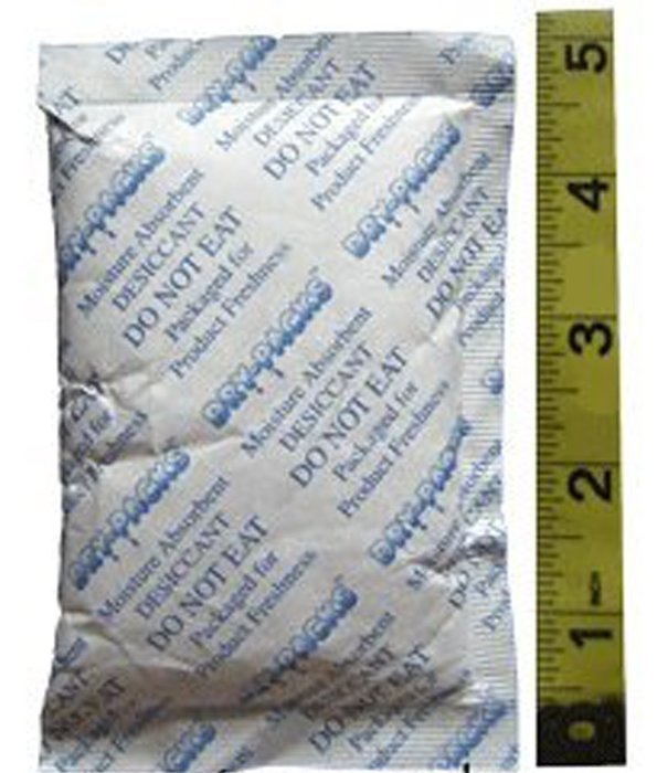 Dry-Packs 56gm Tyvek Silica Gel Packet, Pack of 2