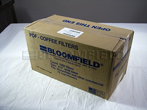 Bloomfield 8706-110 Filter Papers for Satellite Brewers and Tea Brewers, 13" Length, 5" Height