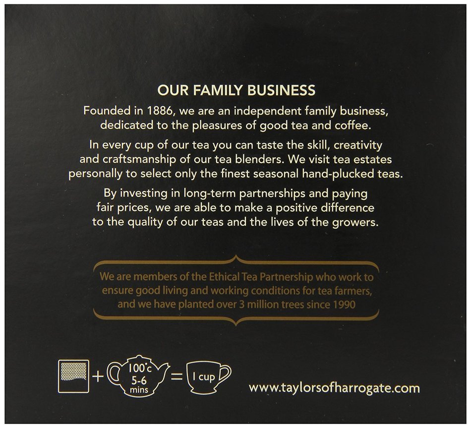 Taylors of Harrogate Classic Tea Variety Box, 48 Count N110