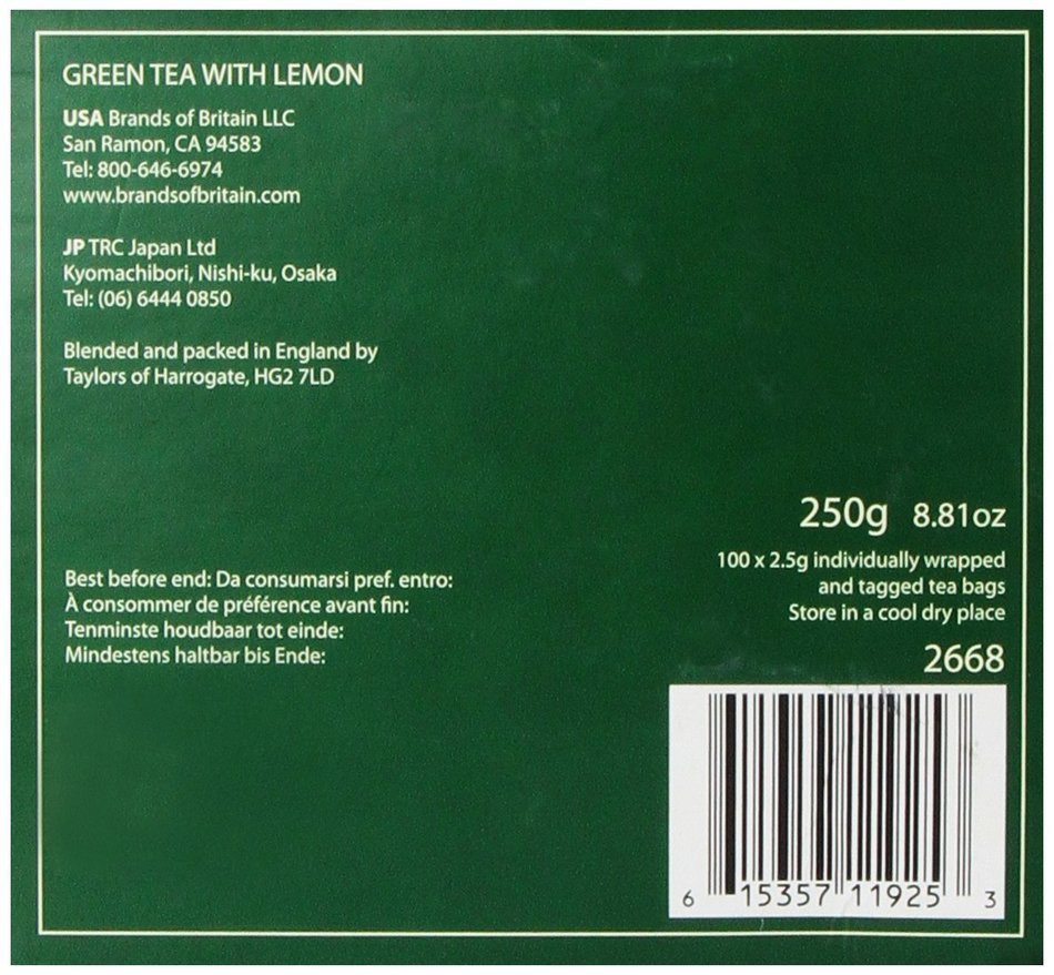 Taylors of Harrogate Classic Tea Variety Box, 48 Count N118