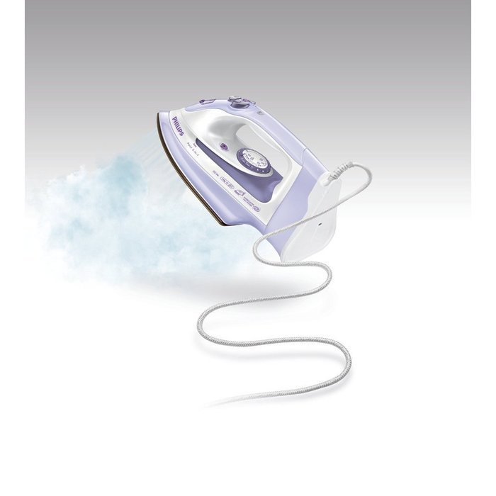 Philips GC4810/02 Azur FreeMotion Cordless Steam Iron - Pearl/ Lilac N4