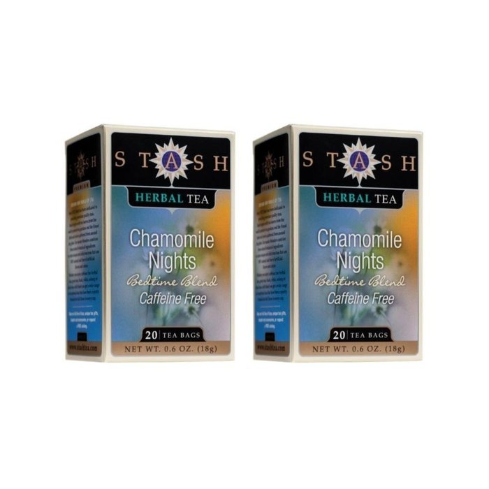 Stash Premium Chamomile Nights Herbal Tea, 20 Tea Bags
