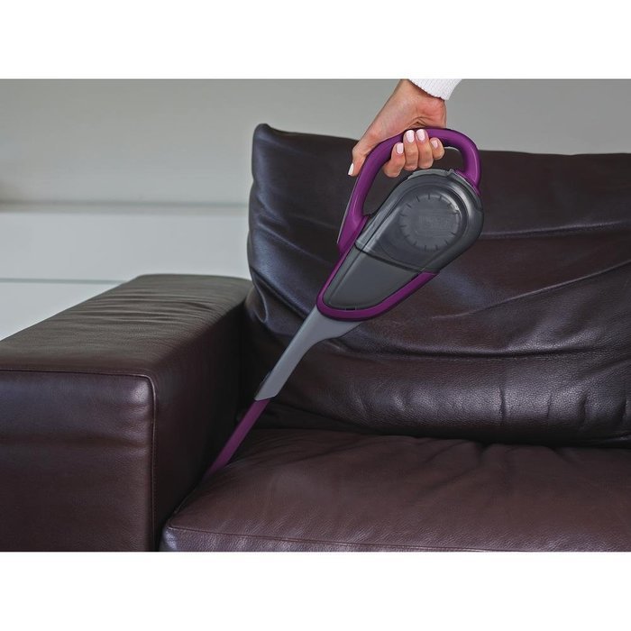 Black+Decker HSVJ520JMBF27 SMARTECH Cordless 20V Max Lithium 2-N-1 Stick Vacuum - Eggplant N5
