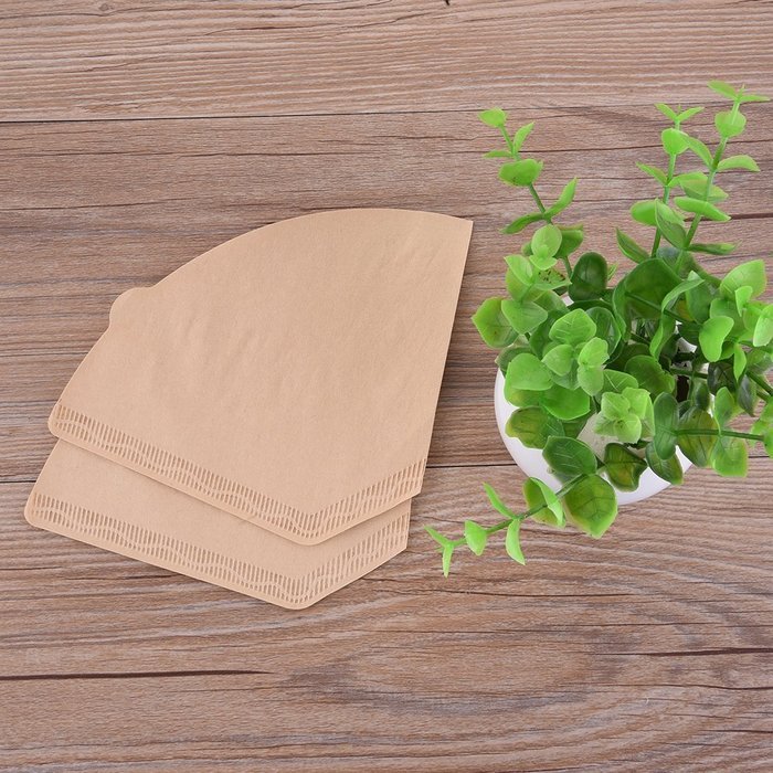 Awtang Natural Color Hand Punching Drip Coffee Special Filter Paper N7