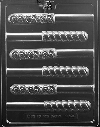 Swirl Pretzel Chocolate Mold Candy Mold SHIPS SAME DAY m108
