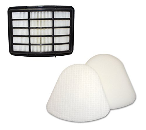 Shark NV350 Filter Bundle HEPA, Foam & Felt Filter set, Fits NV350, NV351, NV352, NV355, NV356, NV357, NV360,...
