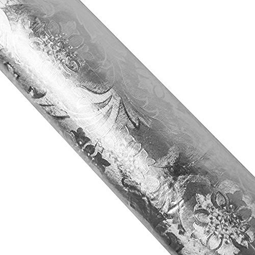 Poly-Embossed Florist Foil Silver