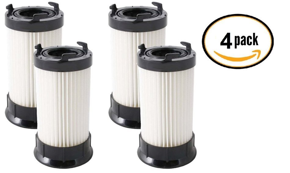 (4 Pack) Eureka DCF-4 and DCF-18 Premium Scented Filters for Eureka 4700, 5500 Series Uprights.