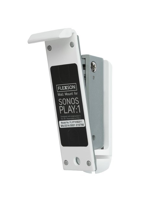 FLEXSON AAV-FLXP1WB1011 Wall Bracket for PLAY:1 SONOS Speakers, Single, White N5