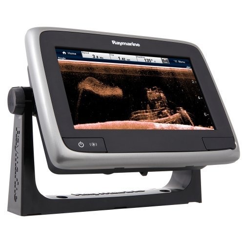 Raymarine a78 7" Wi-Fi MFD Touchscreen w/CHIRP DownVision & ClearPulse Digital Sonar - No...