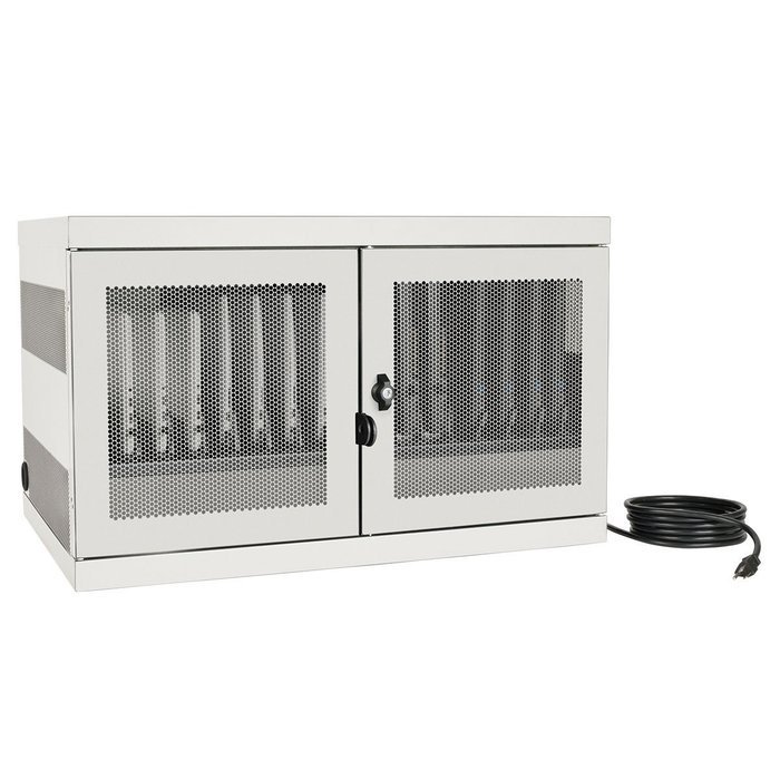 Tripp Lite 16-Port USB Charging Station Cabinet for Tablet, iPad & Android, Charge & Sync, Wall Mount (CS16USB) N11