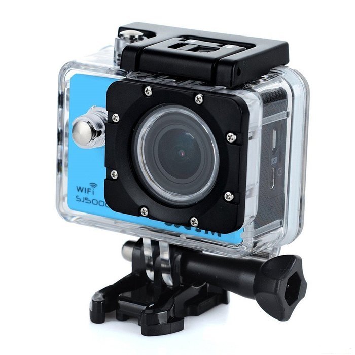 SJCAM SJ5000 WIFI Sports Camera 2 Inch Screen 1080P Video Camcorder Waterproof HD 14MP Action Camera Blue N4