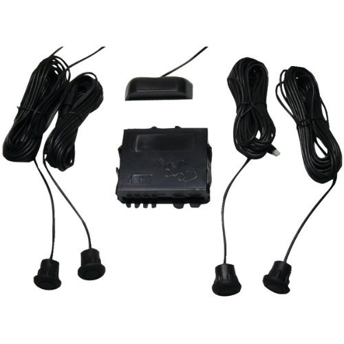 New CRIMESTOPPER CA-5010.II.MBS Parking-Sensor System with Top Display (With Metal Bumpers)