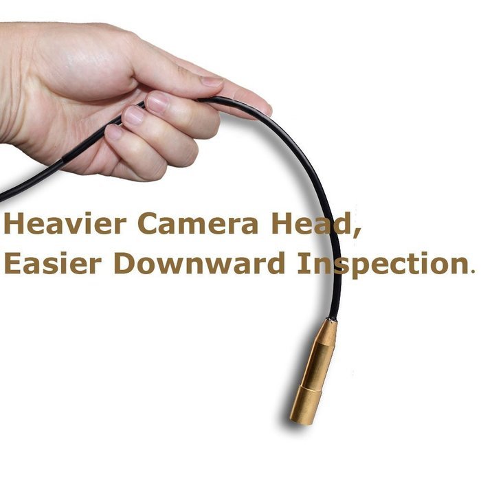 USB Endoscope Borescope Inspection 4 LED Waterproof Metal Camera 5M/16 Ft Cable N4
