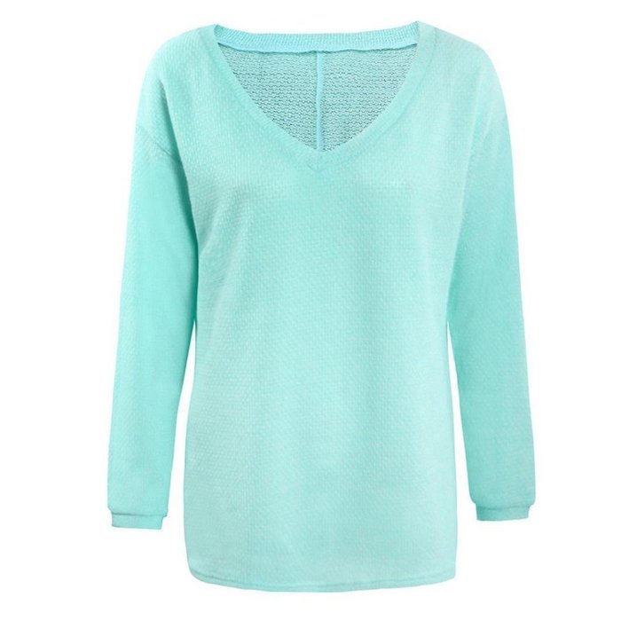 Knitted Pullover,Morecome Women Long SleeveLoose Sweater Knitwear N20