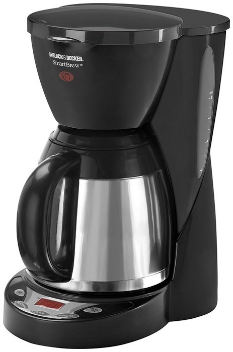 Black & Decker DCM2590 SmartBrew 8-Cup Drip Coffeemaker with Thermal Carafe, Black N3